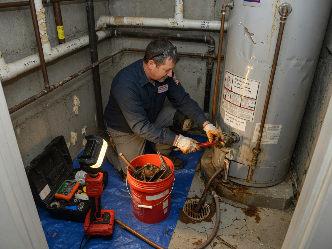 Rental Property Water Heater Repair in Johnstown
