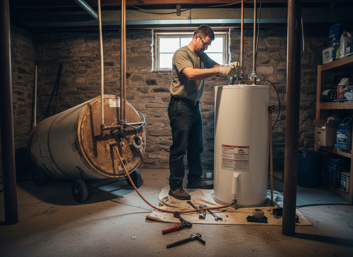 Water Heater Replacement & Installation in Johnstown
